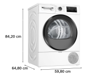 Suszarka Bosch Serie 4 WTH85V9FPL 8 kg z pompą ciepła AutoDry EasyClean Filter Program Super 40’ - 1323596 - zdjęcie 14